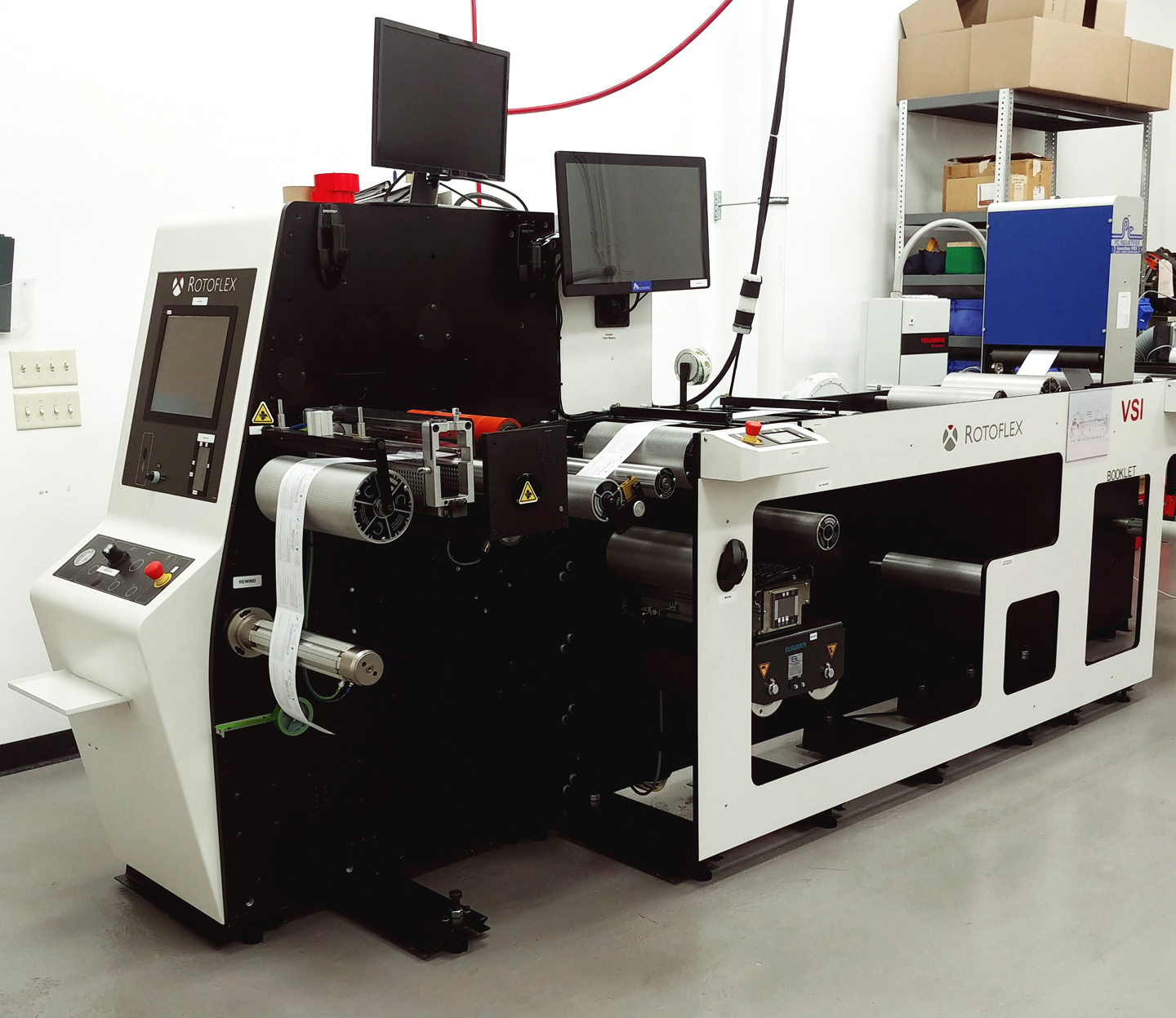 Rotoflex Develops Specialized Booklet Label Machine for JH Bertrand