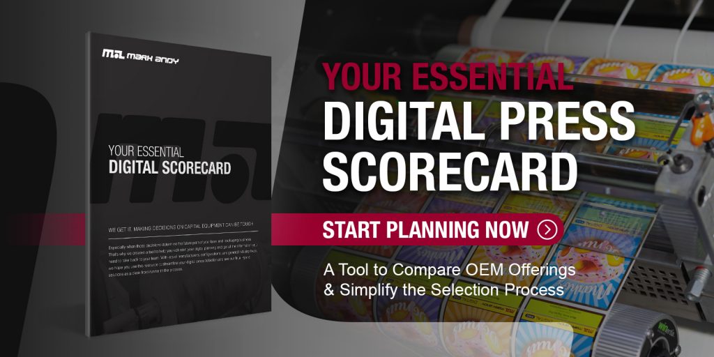 A Mark Andy Resource - Digital Evaluation Matrix